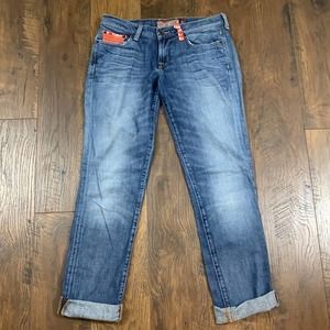 Lucky Legend Sweet’ N Straight Embroidered Jeans